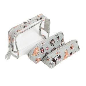 Vera Bradley 3-Piece Cosmetic Kit NWT